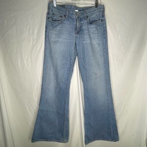 Lucky Brand Dungarees American Classics Medium Stretchy Blue Jeans Size 8/29